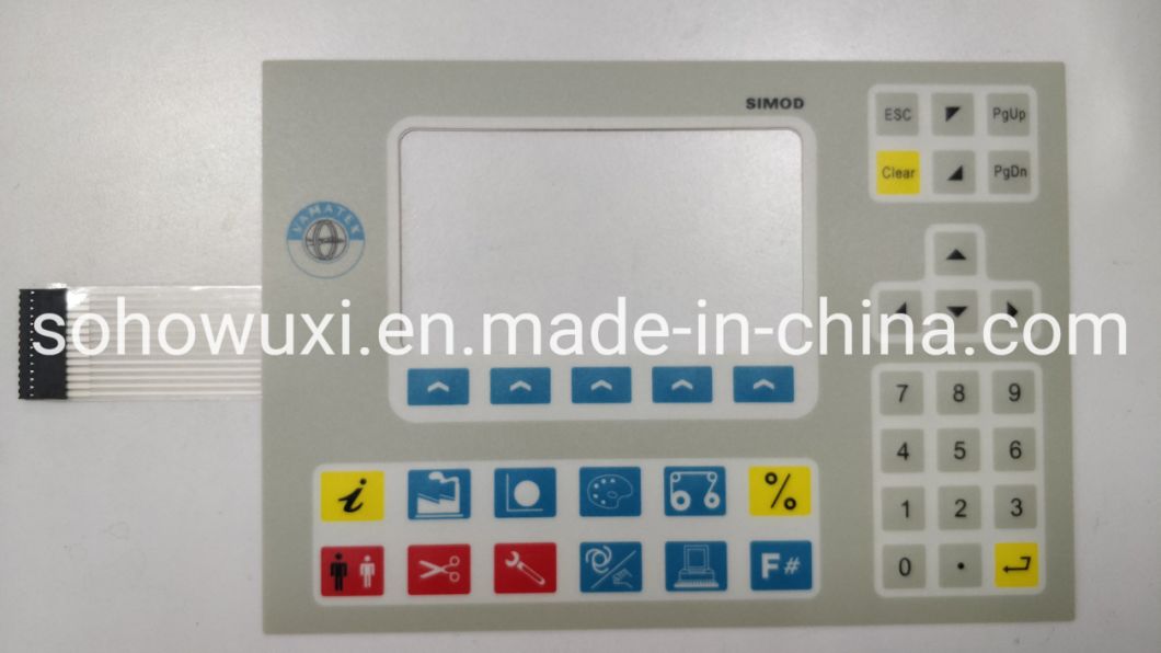 Membrane panel for P1001es Vamatex