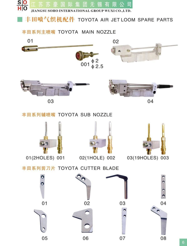 Toyota Jat Sulzer Stretch Nozzle